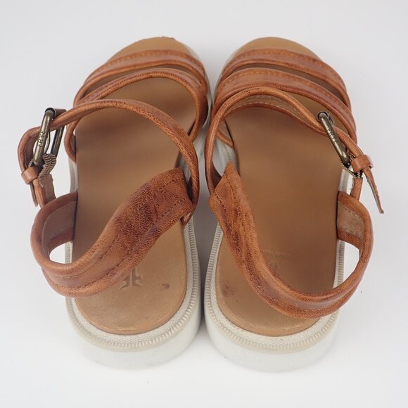 Frye Marlette Women's Size 8 -8.5 ? Leather Sandals - Picture 4 of 11